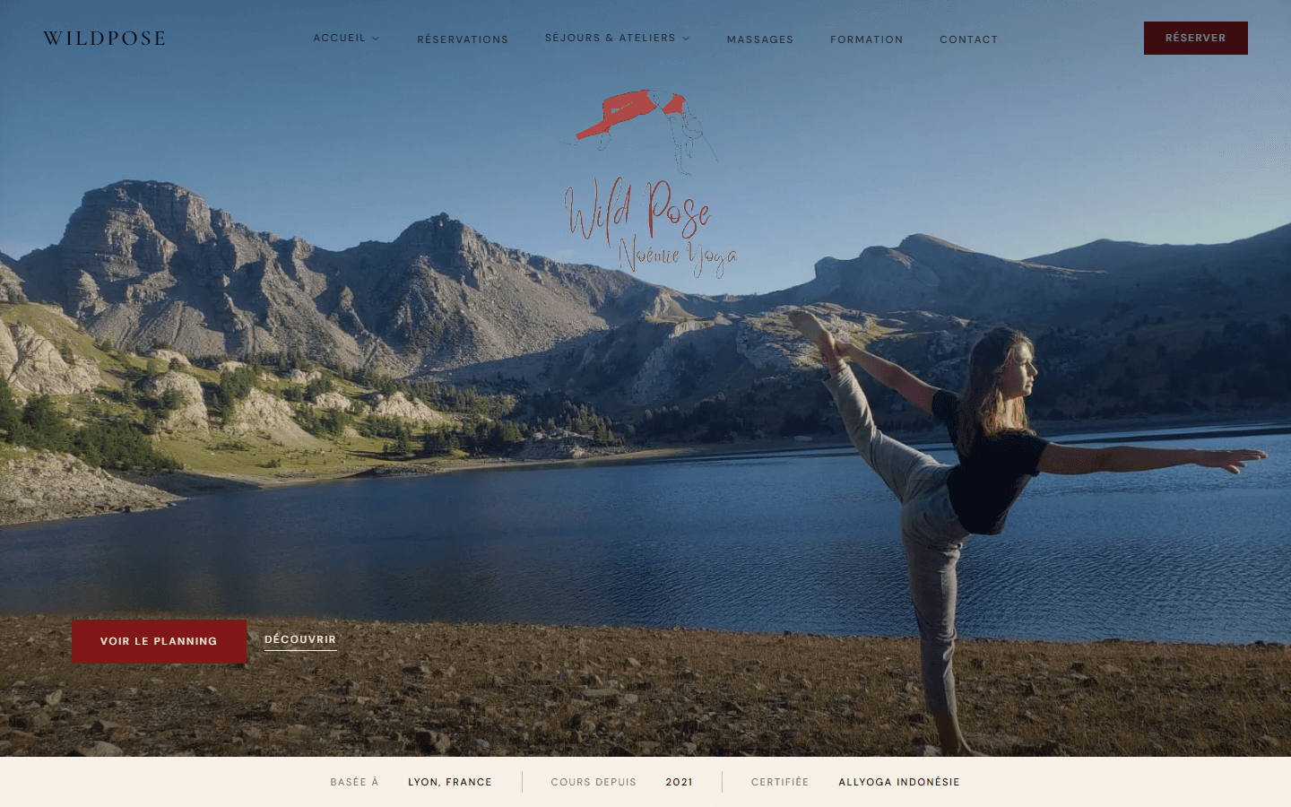 Aperçu du site noemiethibaud.fr